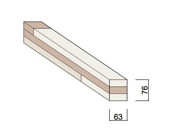 Carrelet Pin 63 x 76 mm