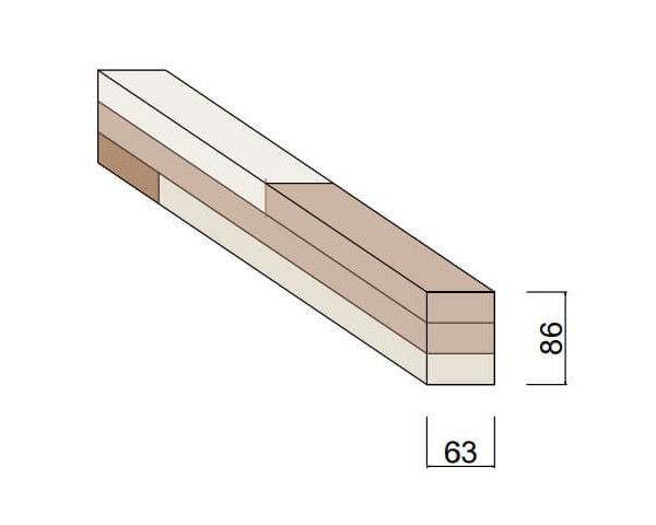 Carrelet Pin 63 x 86 mm