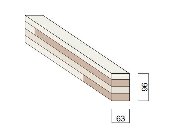 Carrelet Pin 63 x 96 mm