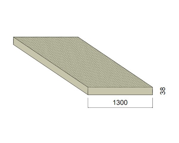 Panneau Aggloméré CTBH Hydrofuge - 3,05 m x 1,30 m - ép.38 mm